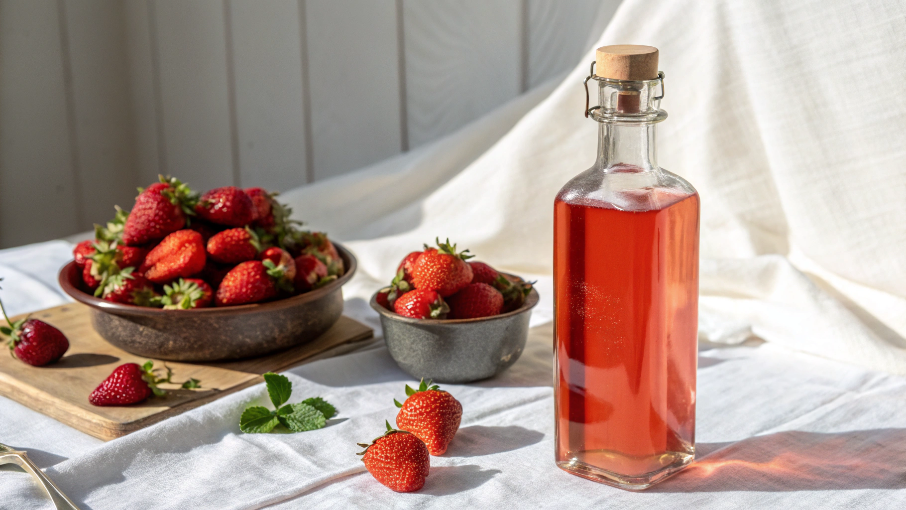 Liqueur de Fraise Maison - recette française