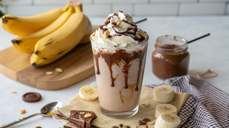 Milk‑Shake Nutella & Banane - recette française