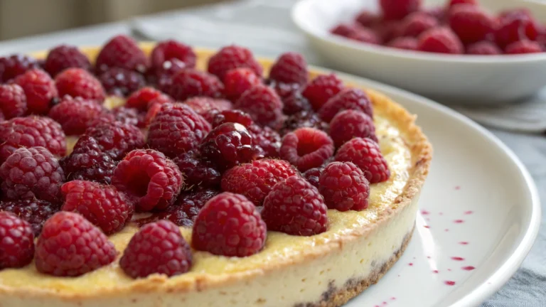 Millasson aux framboises - recette française