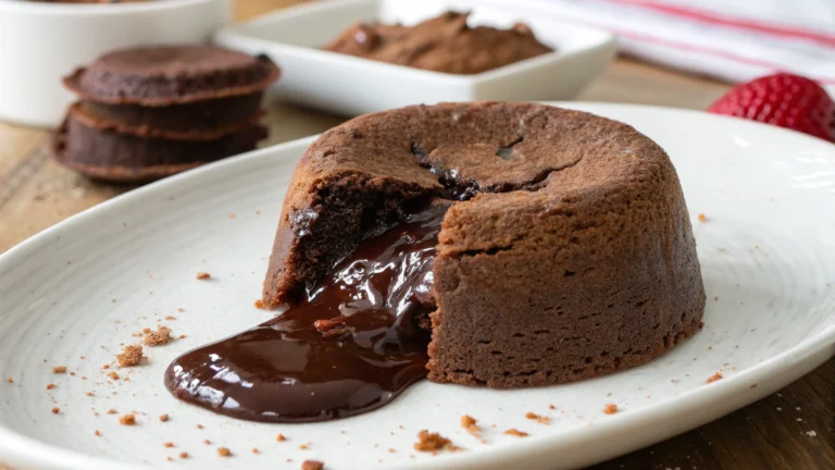 Moelleux au Chocolat Cœur Coulant Facile - recette française