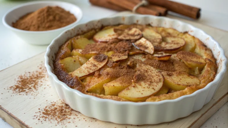 Moelleux pommes râpées & cannelle - recette française