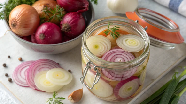 Oignons marinés maison - recette française