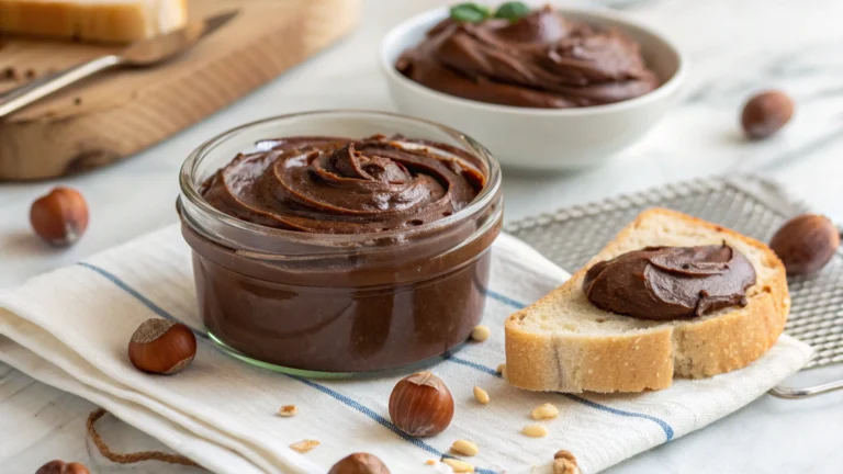 Pâte à Tartiner Chocolat Noisette Maison - recette française