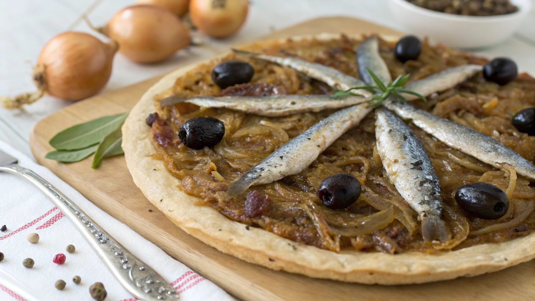 Pissaladière - instructions de préparation
