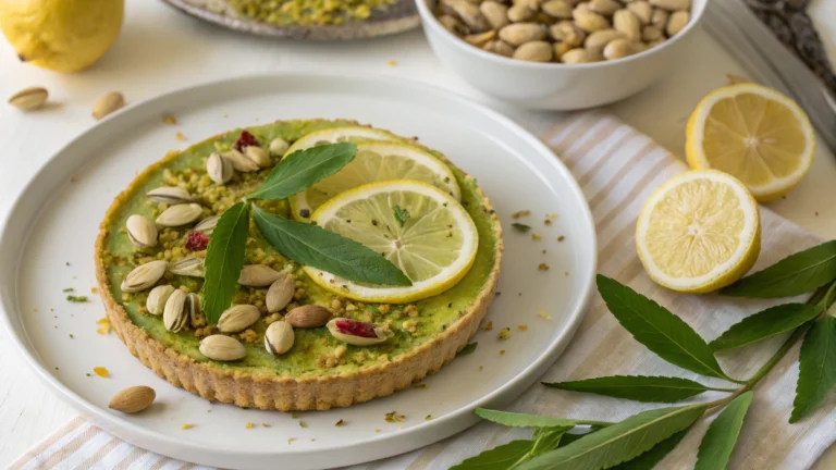 Pistache & citron vert - recette française