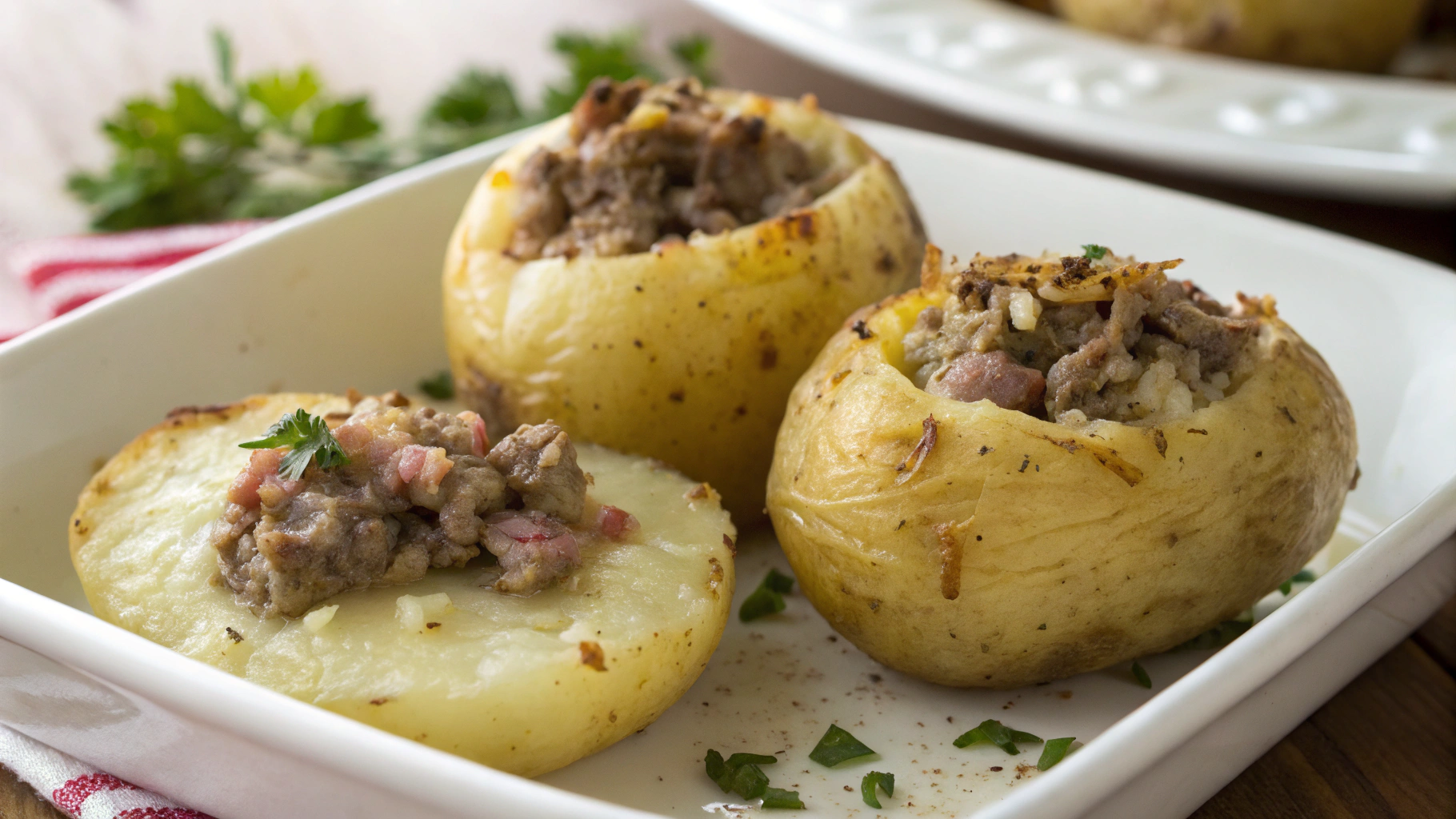 Pommes de Terre Farcies à la Viande - recette française