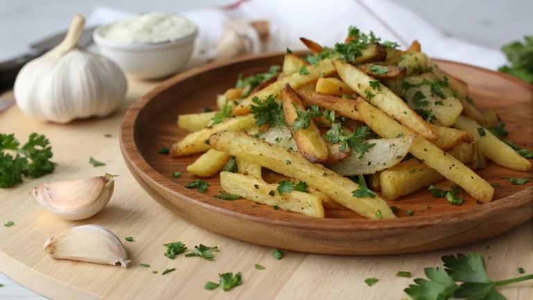 Pommes de terre sautées à l’ail et au persil - recette française