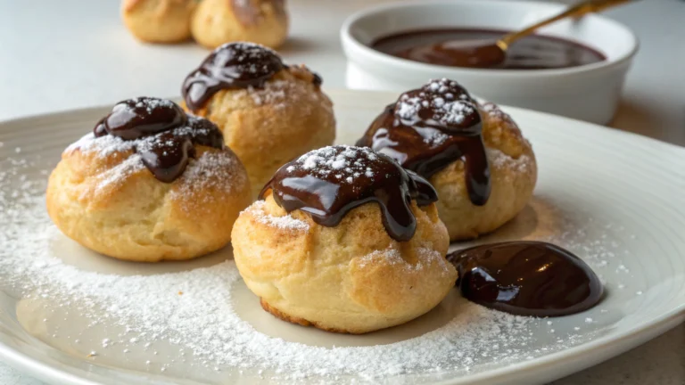 Profiteroles au Chocolat - recette française