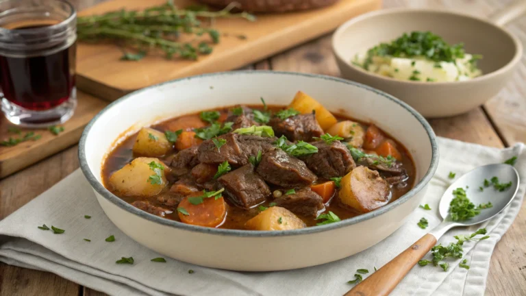 Ragoût de Bœuf à la Bière façon Jamie Oliver - recette française