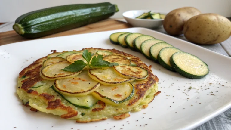 Röstis courgette & pomme de terre - recette française