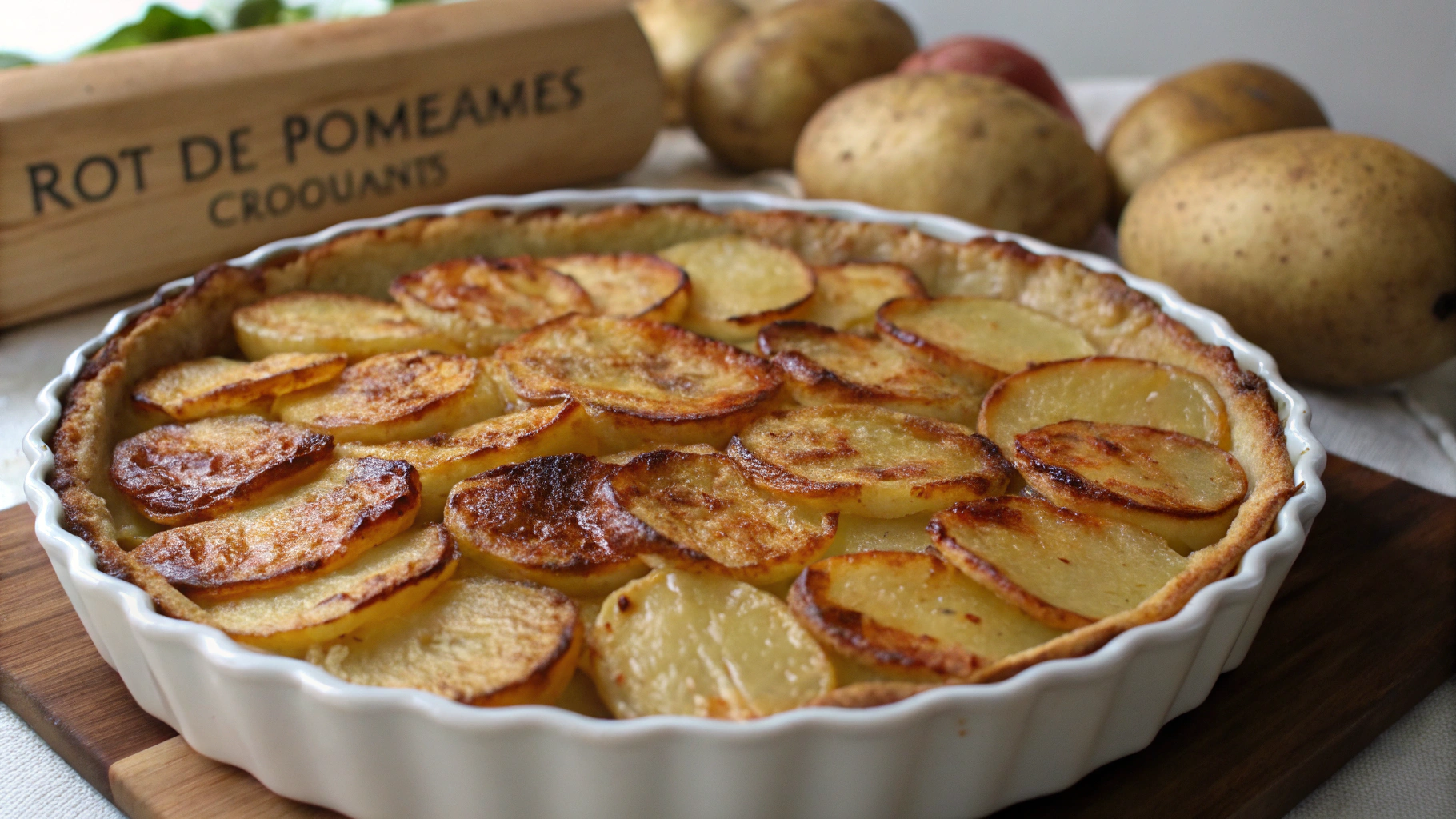 Rôti de pommes de terre croquantes - instructions de préparation