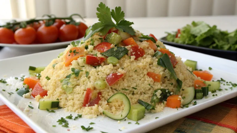 Salade de couscous d’été - recette française