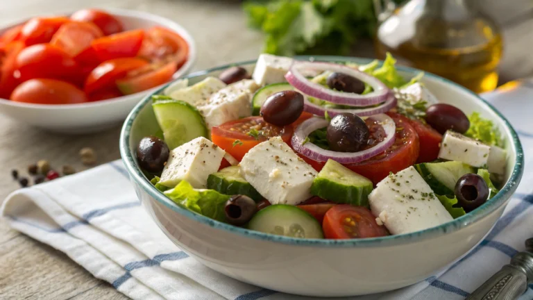 Salade grecque classique - recette française