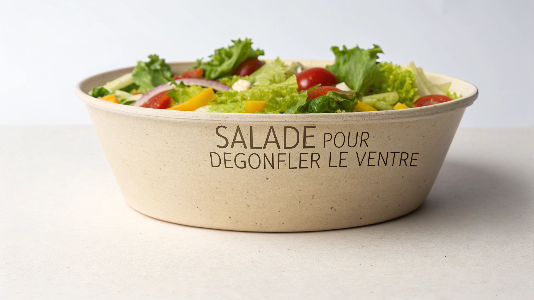 Salade pour Dégonfler le Ventre - instructions de préparation