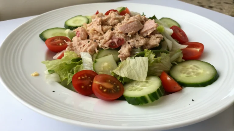 Salade Protéinée au Thon - recette française