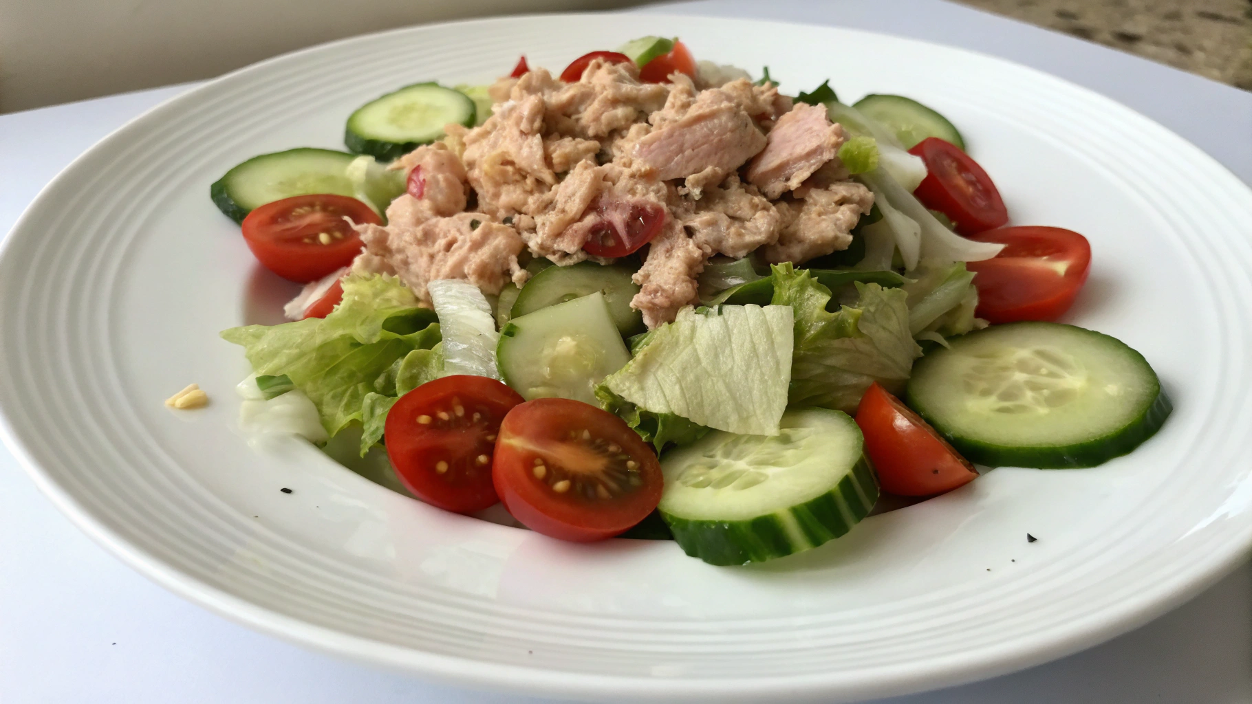 Salade Protéinée au Thon - instructions de préparation
