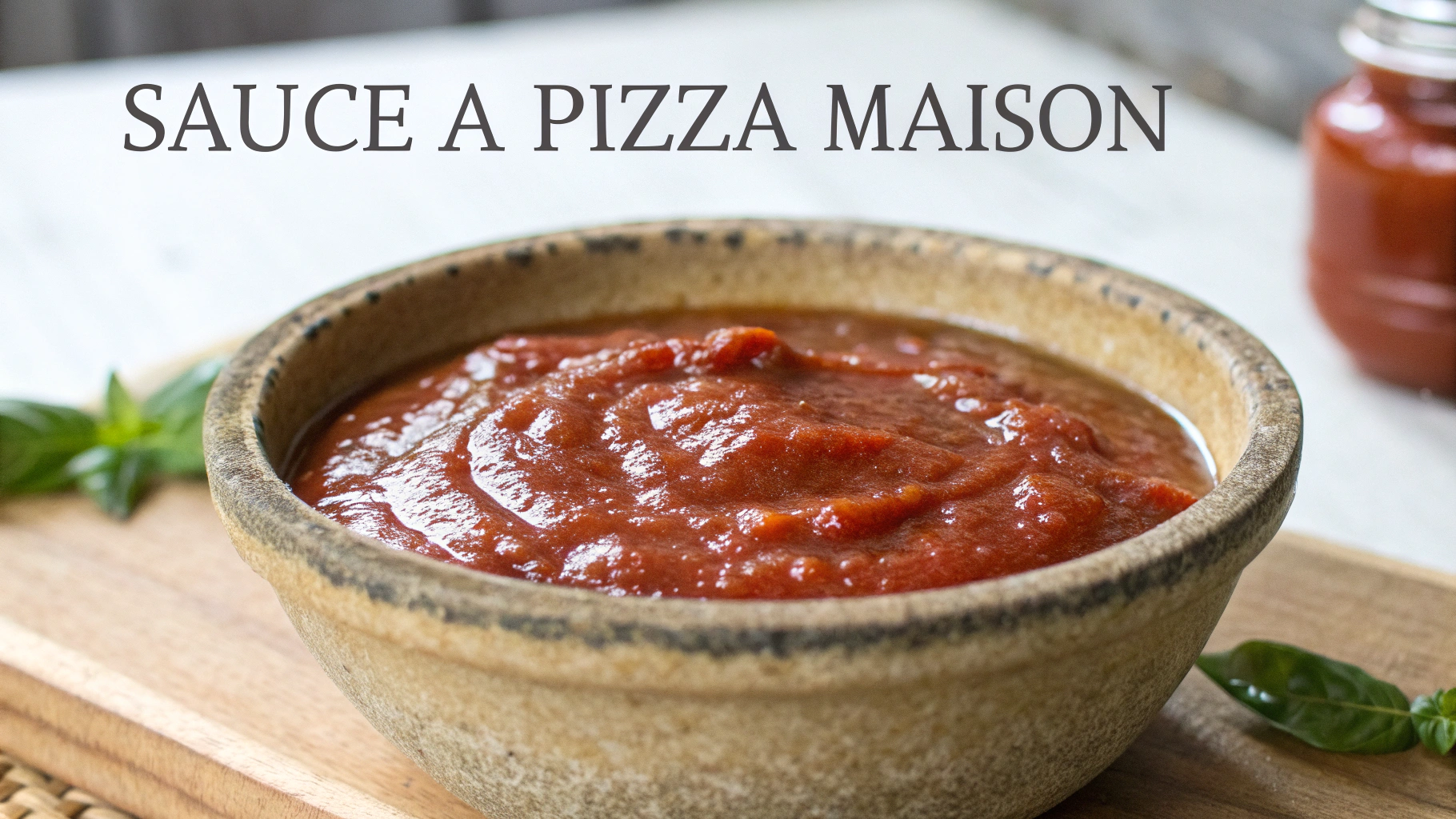 Sauce à Pizza Maison - recette française