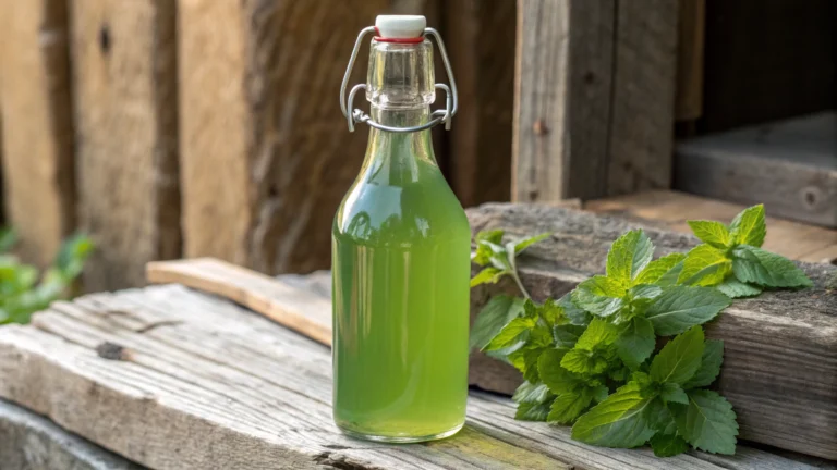 Sirop de Menthe Fait Maison - recette française