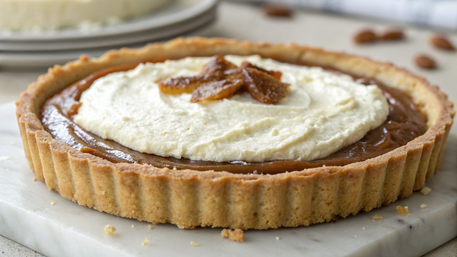 Tarte à la Crème de Marrons & Ricotta - instructions de préparation