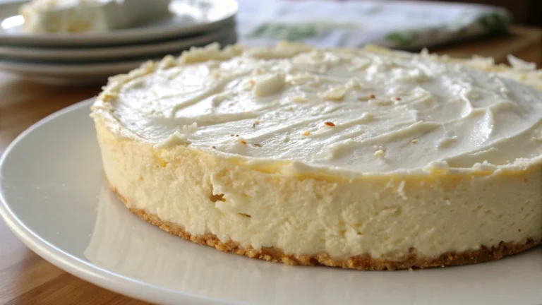 Tarte à la noix de coco sans croûte - recette française