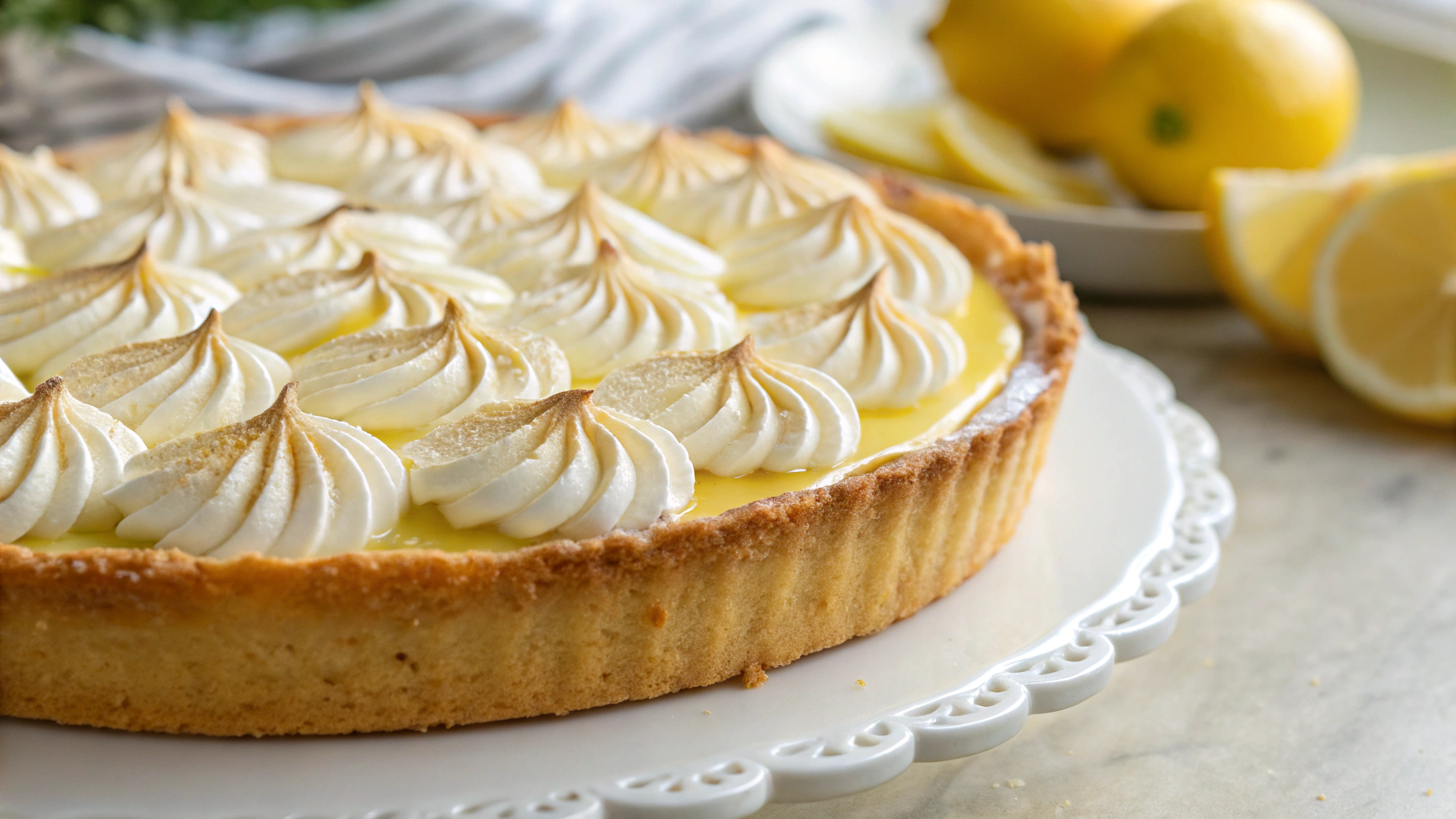 Tarte au citron au mascarpone - instructions de préparation