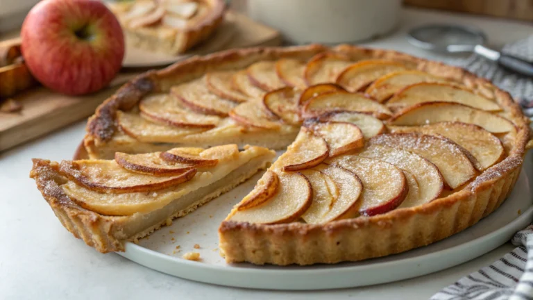 Tarte aux pommes normande comme chez mamie - recette française