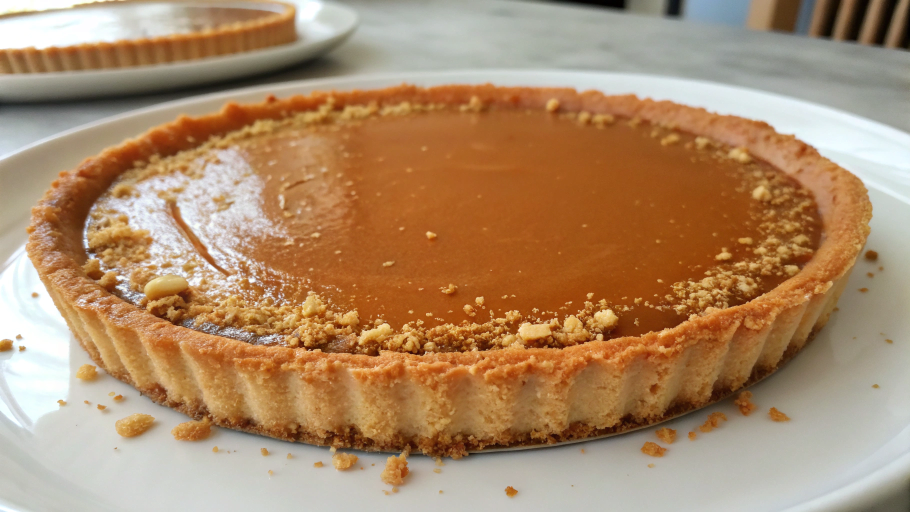 Tarte Paradis au Butterscotch - instructions de préparation