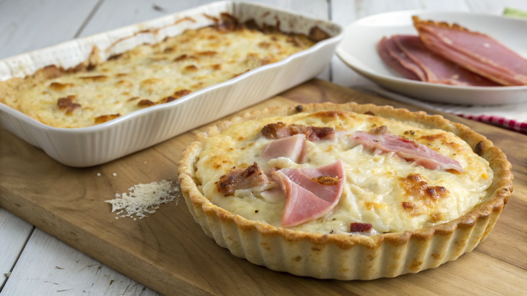 Tartines Gratinées au Jambon et Fromage - instructions de préparation