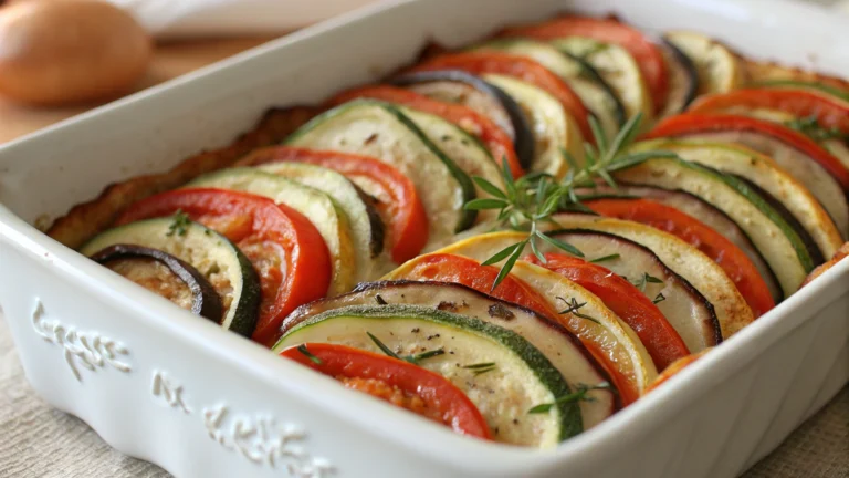 Tian aux légumes fondants et parfumés - recette française
