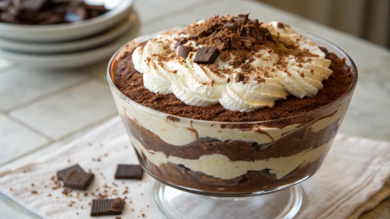 Tiramisu Chocolat Gourmand et Chantilly Croquante - recette française