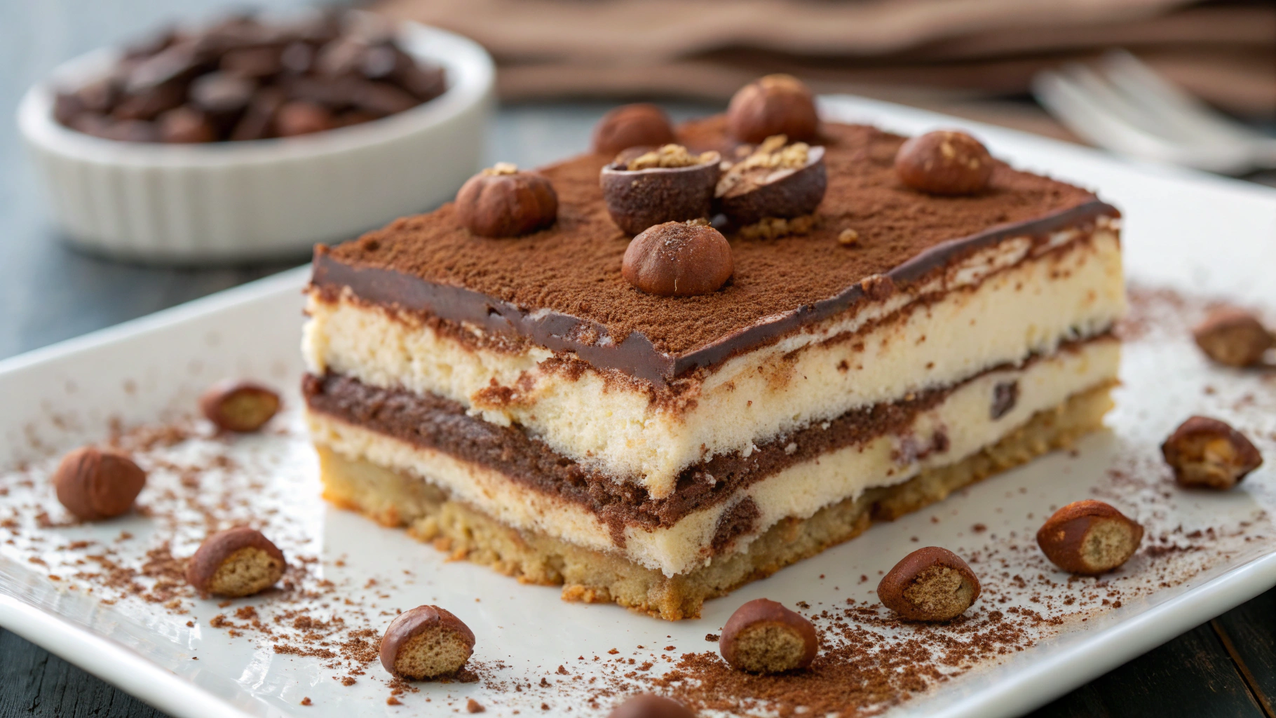 Tiramisu façon Kinder Bueno - instructions de préparation