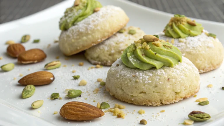 Amarettis Moelleux à la Pistache et Amande - recette française