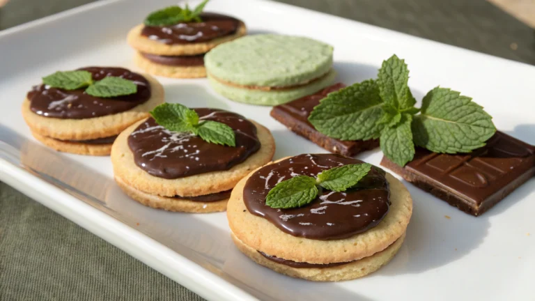 Biscuits au Chocolat et à la Menthe - recette française