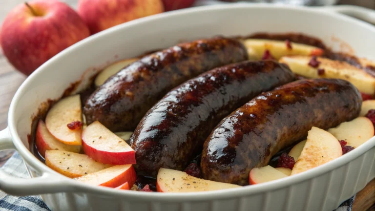 Boudin noir aux pommes - recette française