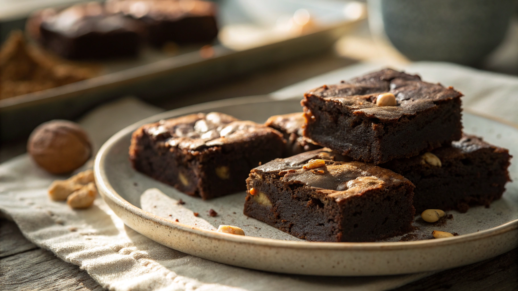 Brownies Noisette Fondants - instructions de préparation