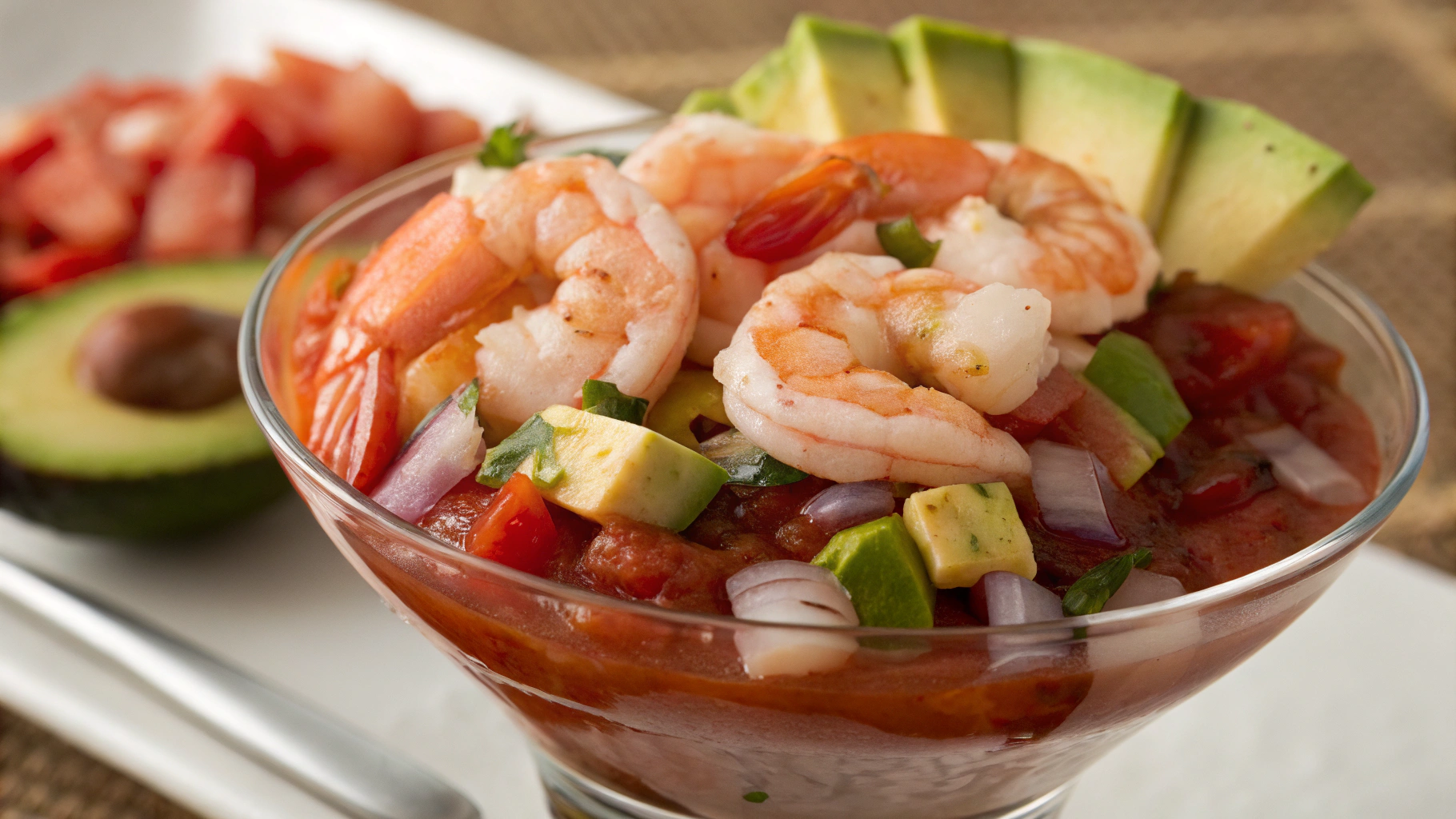 Cocktail de Crevettes Mexicain - recette française