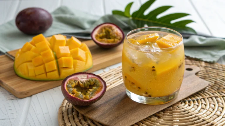 Cocktail Exotique Mangue-Passion - recette française