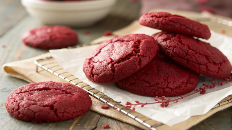 Cookies Velours Rouge - recette française