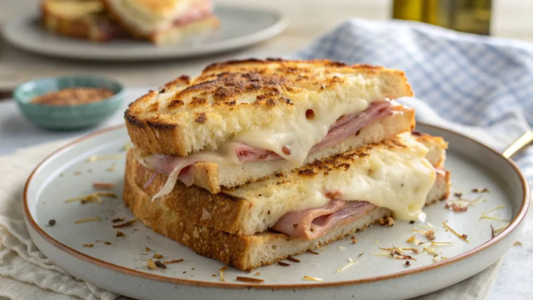 Croque Monsieur Montagnard Savoureux et Réconfortant - recette française