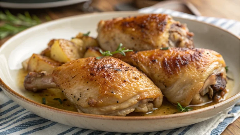 Cuisses de Poulet Rôties au Four - recette française