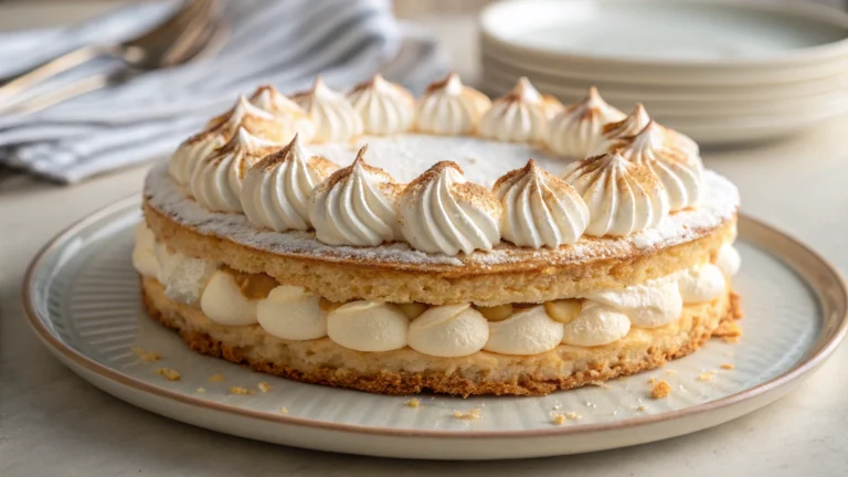 Dacquoise Française - recette française