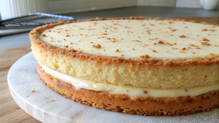 Délice de Gâteau Basque à la Vanille - recette française