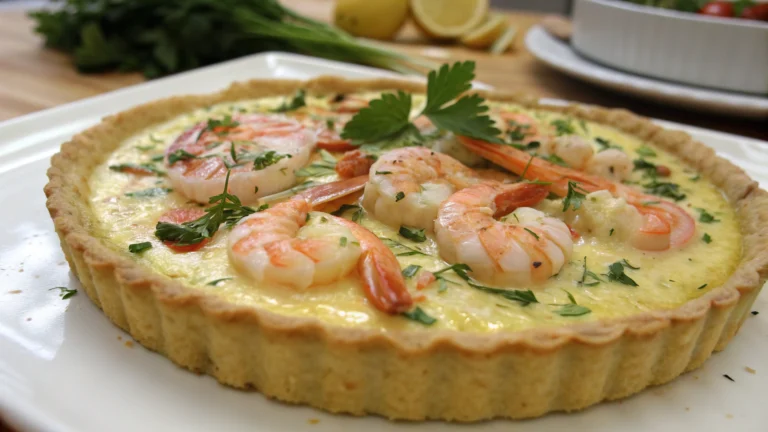 Délicieuse Tarte aux Crevettes de Floride - recette française