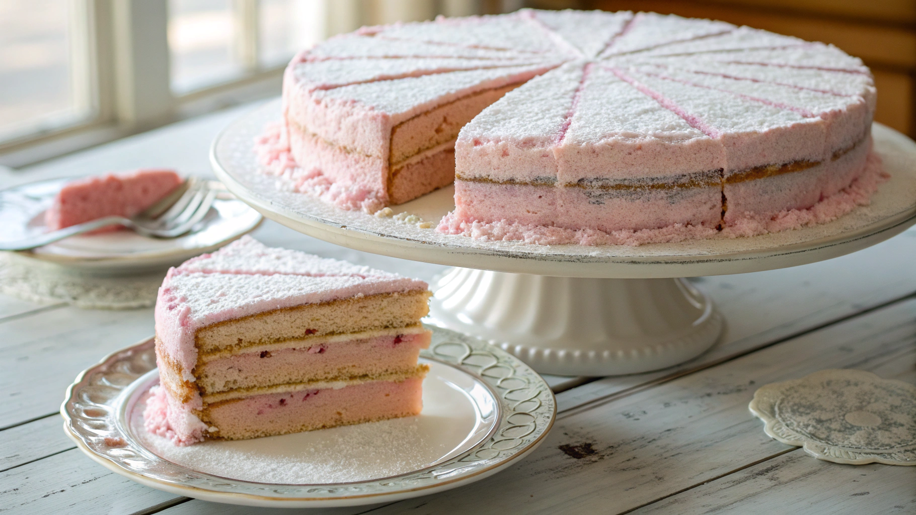 Délicieux Gâteau aux Biscuits Roses de Reims - recette française