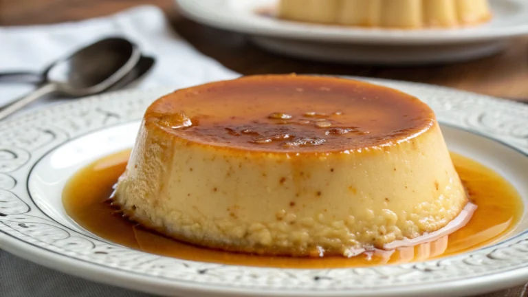 Flan au Mascarpone - recette française