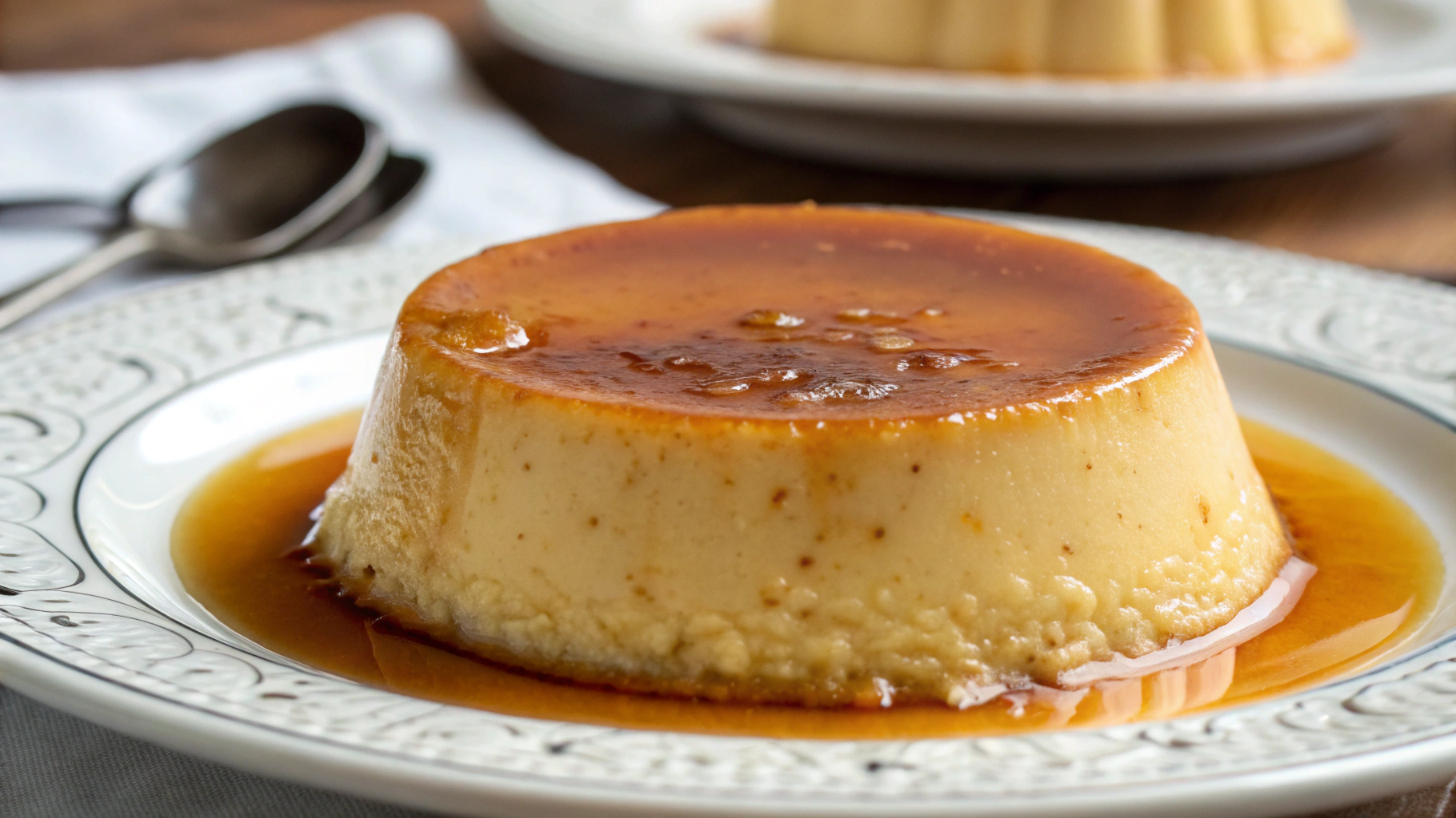Flan au Mascarpone - recette française