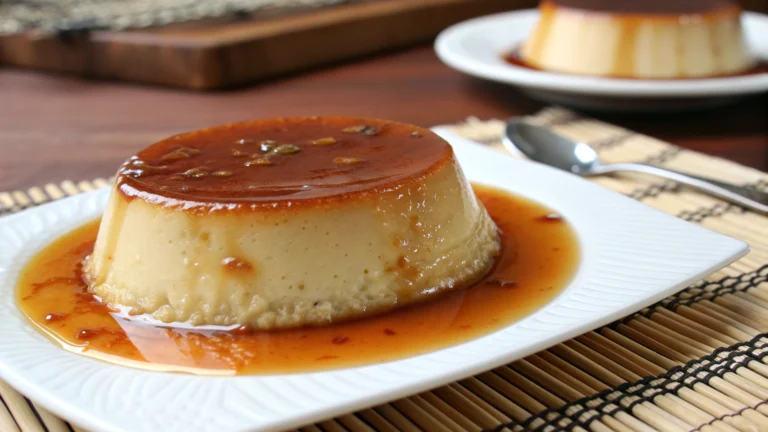 Flan Japonais - recette française