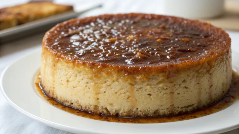 Gâteau de Riz Caramélisé - recette française