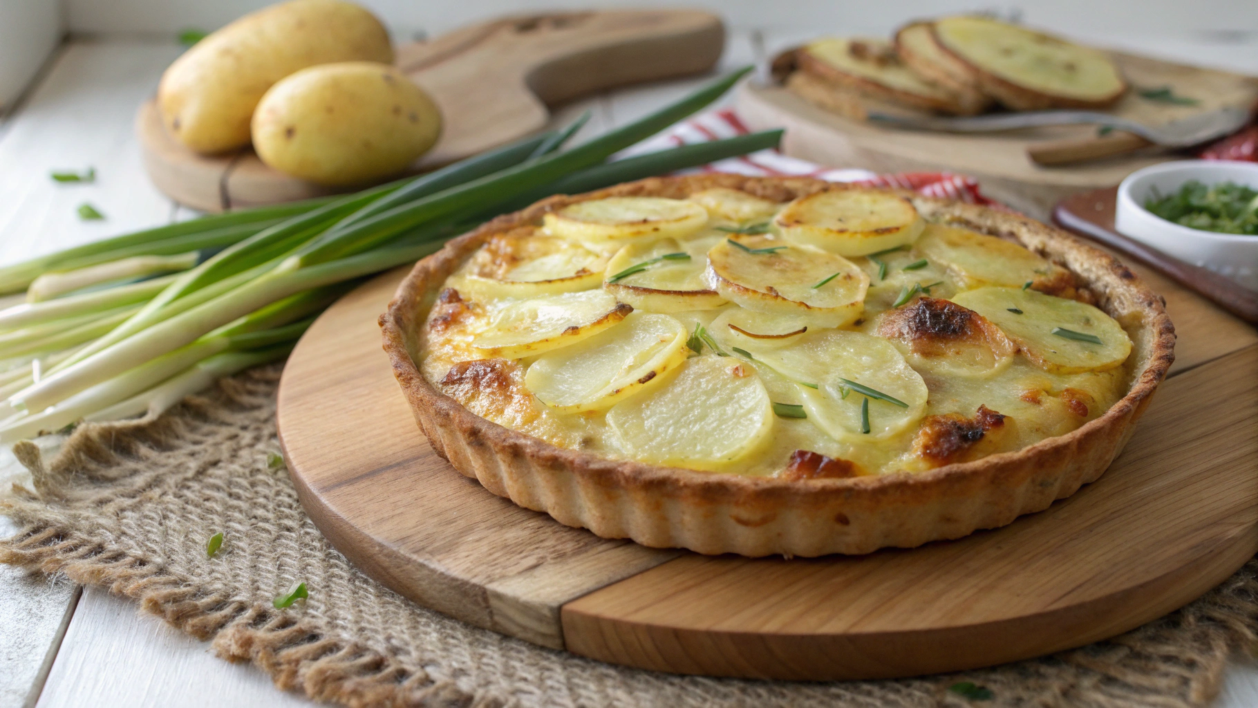 Gratin Fondant de Poireaux et Pommes de Terre - recette française