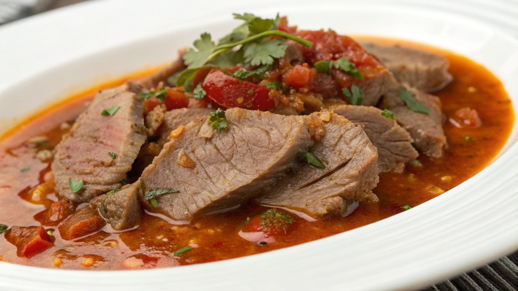 Langue de Bœuf Sauce Piquante - recette française